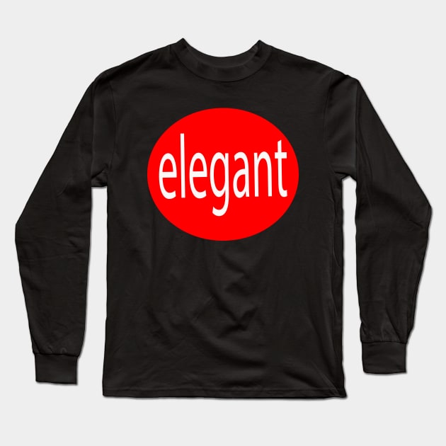 Elegant Long Sleeve T-Shirt by FHENAKU